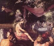 cornelis cornelisz The Wedding of Peleus and Thetis France oil painting artist